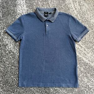 Hugo Boss Slim Fit Men’s Polo Shirt in Blue - S
